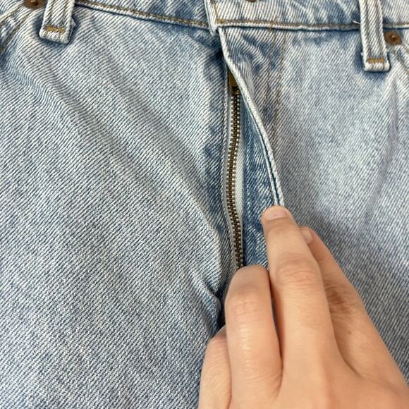 Vintage Levis 951 Jeans Womens 10 Short Relaxed Fit Tapered Leg USA 90s Denim - Picture 14 of 16